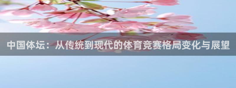 必一运动官网入口：中国体坛：从传统到现代的体育竞赛格局变化与展望