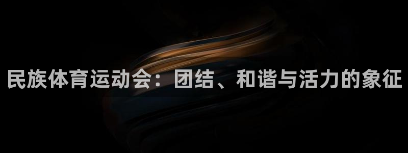 必一运动：民族体育运动会：团结、和谐与活力的象征